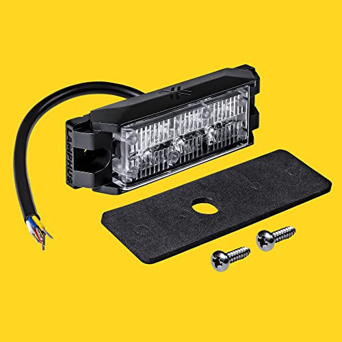 LAMPHUS NanoFlare 3W Purple LED Police Grill Strobe Warning Light for Truck - color: Purple, size: 3W - 1 Pack