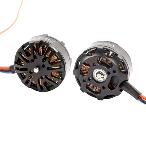 JeeFly 3508-700KV Brushless Motor for Drones CW CCW High Torque 700KV Outrunner Drone Motor Lightweight for FPV Fixed-Wing Helicopters Multirotor Quadcopter RC Models (4pcs) - size: 4pcs