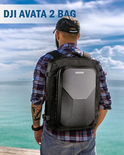 PEKREWS Case for DJI Avata 2, Goggles 3, RC Motion 3, Large Carry On Bag
