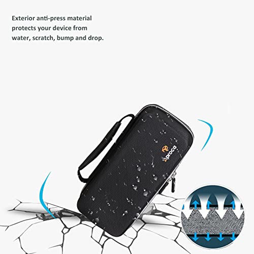 Aproca Case Compatible with HULKMAN Alpha85/Alpha85S/Alpha Pro Jump Starter, Portable Hard Storage Bag for Accessories (Case Only)