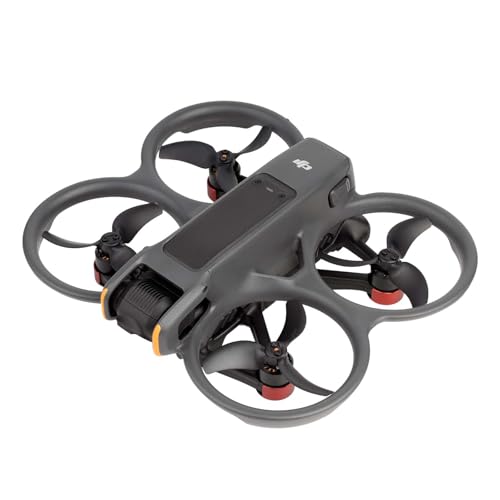 Bottom Protector Cover for DJI Avata 2, 4 PCS Aluminum Alloy Anti-Scratch Dust-Proof Bump Proof Dust Heield Drone Accessories for DJI Avata 2 (Red), Prevents Bottom Wear and Tear