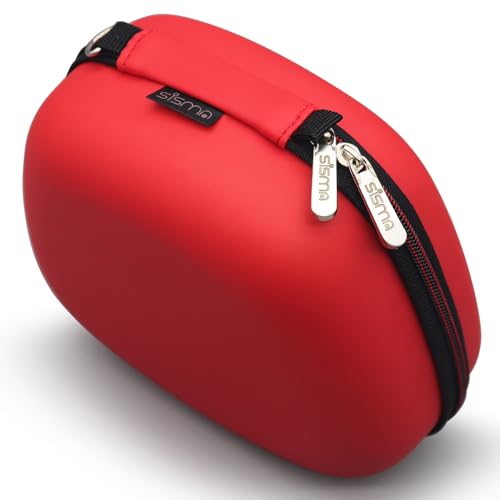 sisma Protective Case Compatible with Nintendo Switch 2 Pro Controller, Hard Shell Original Switch Controller Protection Travel Storage Case Portable Carrying Bag, Red - color: Red