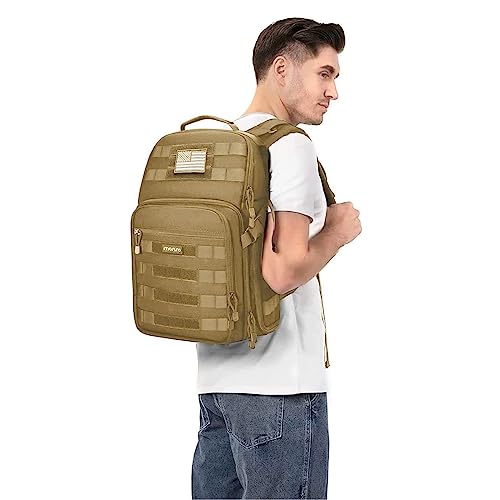 MOSISO Camera Backpack, DSLR/SLR/Mirrorless Tactical Camera Bag Case - color: Khaki