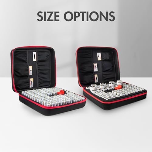 Tenergy Large Battery Organizer Storage Case with Battery Tester, Holds 100 AA Batteries & 100 AAA Batteries (Batteries not Included) - size: Holds 200 Batteries
