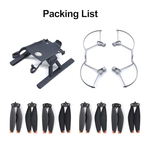 Landing Gear/8Pcs Propeller/Propeller Guard for DJI Mini 5 Pro Accessories