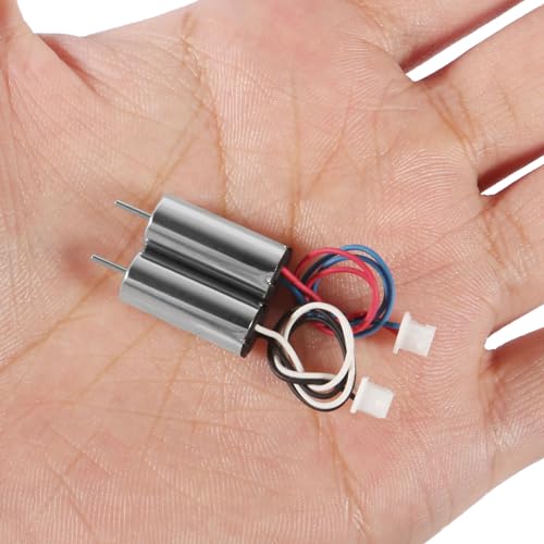 12pcs 716/7x16mm Motor 19000KV Insane Tiny Whoop Drone Frame Brushed Motors 6CW 6CCW Coreless Motor with JST-1.25 Connector for Model Aircraft/UAV/Quadcopter/Toy Aircraft, etc
