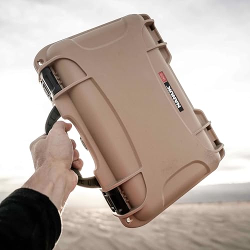 NANUK 909 Travel Hard Case with Customizable Cubed Foam – Waterproof Camera Case, 12.6” x 9” x 4.4”, Lightweight, Lockable, Dustproof, Impact-Resistant & Durable Protective Case – Graphite - color: Graphite