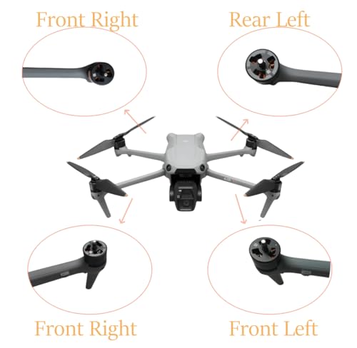 Repair Parts Motor Arm compatible with DJI Air 3 Spare Parts (Front Left) - color: Front Left