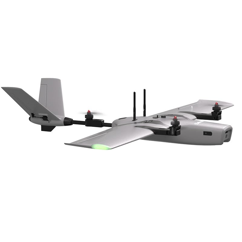 ROC WING VTOL Y3 PNP Fixed-Wing VTOL UAV Platform Kit with H7 Flight Controller, GPS and Carrying Case
