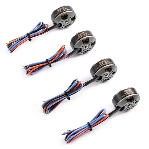 QM4208 (3508) 380KV Brushless Motor High Torque Drone Motor for 11-15 Inch Props, 4-6S LiPo, Long Range & Payload Drone, Aerial Photography, Multirotor (2*CW+2*CCW QM4208 380KV) - size: 2*CW+2*CCW QM4208 380KV