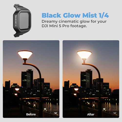 Freewell Glow Mist 1/4 Filter for DJI Mini 5 Pro - style: Glow Mist