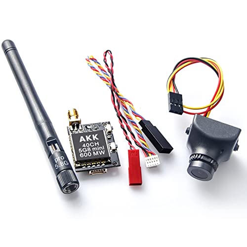 AKK KC04 5.8G 600mW FPV Transmitter 700TVL 2.8mm 120 Degree FPV Camera for Racing Quadcopter