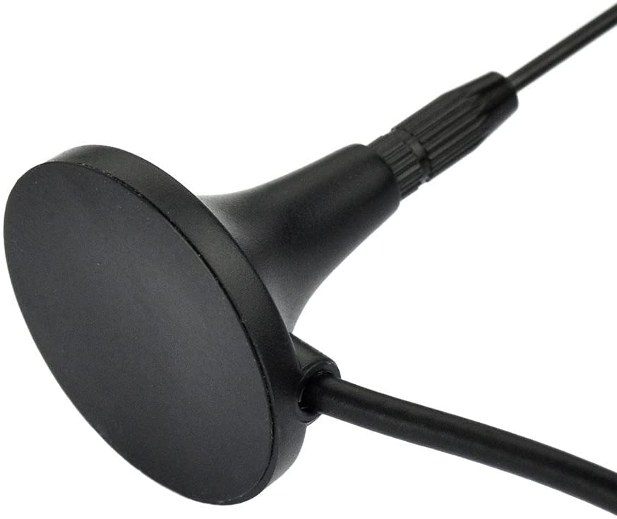 Bingfu Magnetic Base Wireless Microphone Receiver Antenna UHF 400MHz-960MHz BNC Male Antenna (2-Pack) for Wireless Microphone System Mic Receiver Remote Digital Audio Tuner UHF Ham Radio
