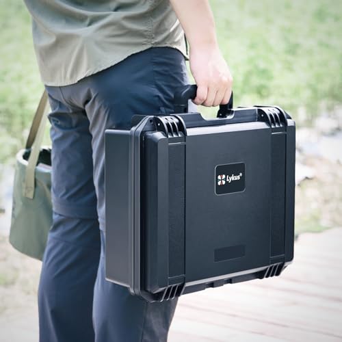 Lykus Titan MA310 Hard Case for DJI Air 3S/3 and DJI RC2/RC-N3 - color: Black