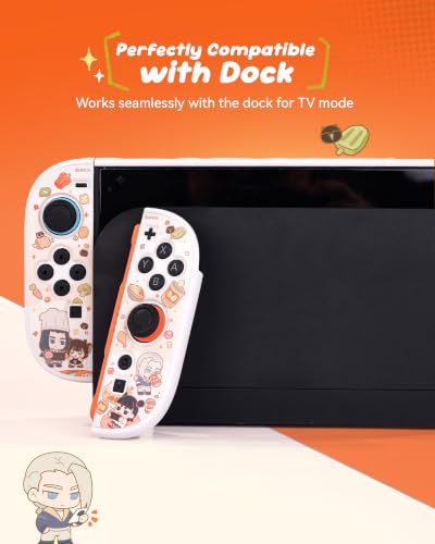GeekShare Protective Shell Compatible with Switch 2 (Passionate Kitchen) - color: Passionate Kitchen