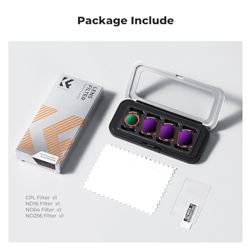 K&F CONCEPT K-Series CPL ND16/64/256 Filter Kit - style: ND & CPL Filter Kit