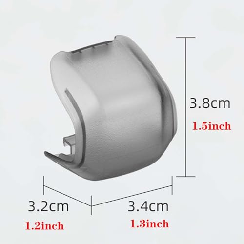 2pcs Transparent Black Gimbal Protector Lens Cover for DJI NEO 2 – Anti-Scratch, Dustproof Drone Lens Cap Compatible with DJI NEO 2