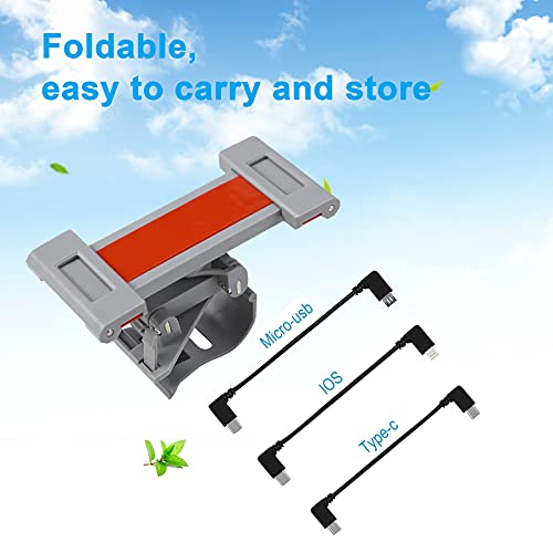 Hanatora FPV Remote Controller 2 4.7-12.9 Inch Tablet Holder Mount for DJI FPV Drone,Extended Control Clip Bracket Accessories