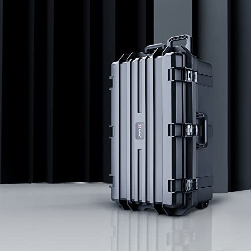 Lykus HC-7530 Hard Case with Wheels and Foam, Inner Size 27.7*15.94*11.42in - size: HC-7530
