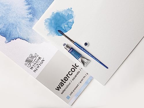Winsor & Newton Professional Watercolor Paper Pad, 9" x 12", Natural White - size: 9" x 12", style: Side Glued