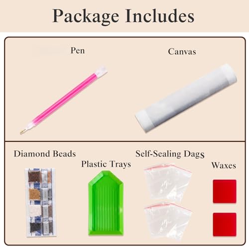 5D Colorful Fireworks Diamond Art kits for Adults Beginners 12x16inch - color: KM1347-1