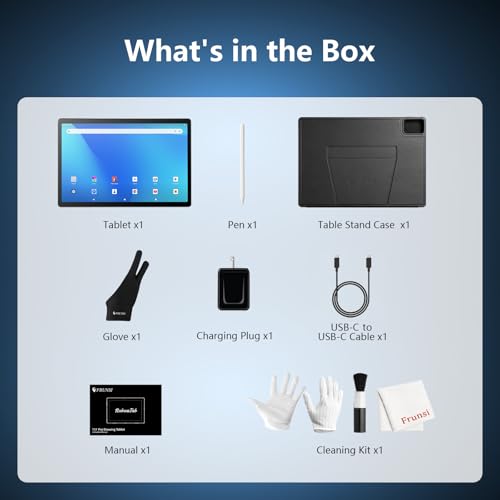 RubensTab T14 Drawing Tablet No Computer Needed,14.1 inch FHD Display,standalone,Octa-Core CPU,Pre-Installed Drawing Apps & Tutorials,More Bonus Items for Beginners, Artists, Students