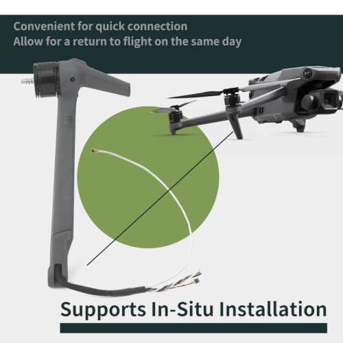 Front Right Drone Motor Arm Assembly Compatible with DJI Mavic 3 Series Robotic Arm Replacement for DJI Mavic 3 Cine/Classic Drone Spare Parts - color: Mavic3 Front Right Drone Motor Army