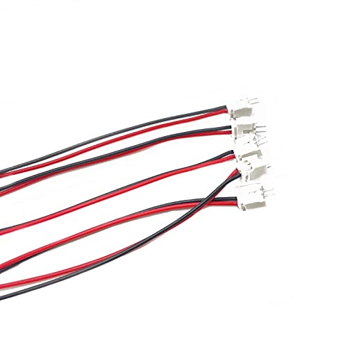 20 Set Micro JST MX 1.25 2Pins Connector Plug Socket 1.25mm Pitch Female & Male Connector PCB Socket 150mm Cable - size: 2Pins