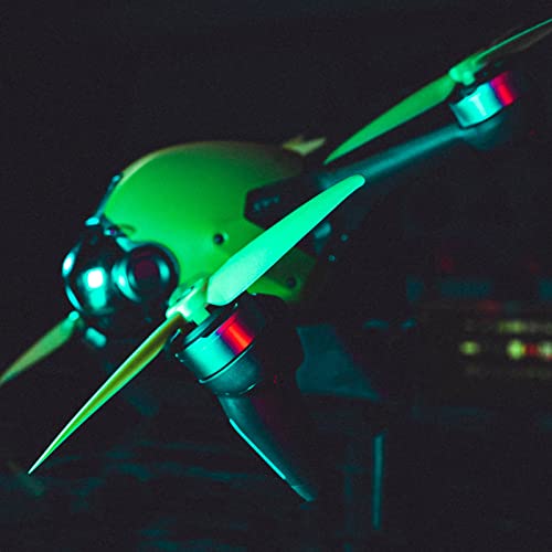 DJI FPV Drone 5328 Propellers 3-Blades Props Low Noise Quick-Release Upgrade Replacement Accessories (8pcs - 4CW 4CCW, Green) - color: Green
