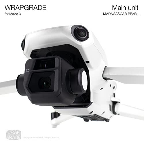 WRAPGRADE Skin Compatible with DJI Mavic 3 Pro (Madagascar Pearl) - color: Madagascar Pearl / Pro