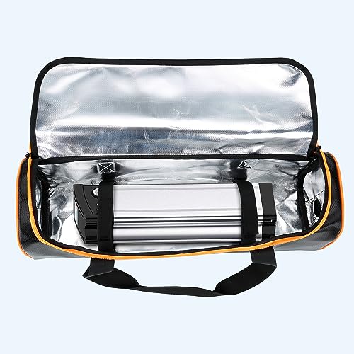 TMEOIIPY Ebike Battery Bag 2-Pack Fireproof,Portable Storage for Charging - style: 2 Pcs