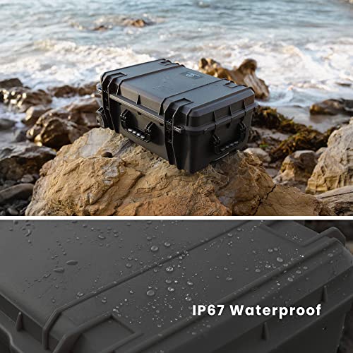 Seahorse 920 Heavy Duty Protective Dry Box Case With Customizable Accuform Foam - USA Made for Professional Photographers/TSA Approved/Mil Spec / IP67 Waterproof - color: Yellow