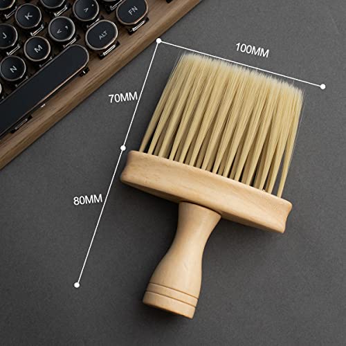 Keyboard Cleaning Brush Wooden Anti-Static Brush for Small Spaces