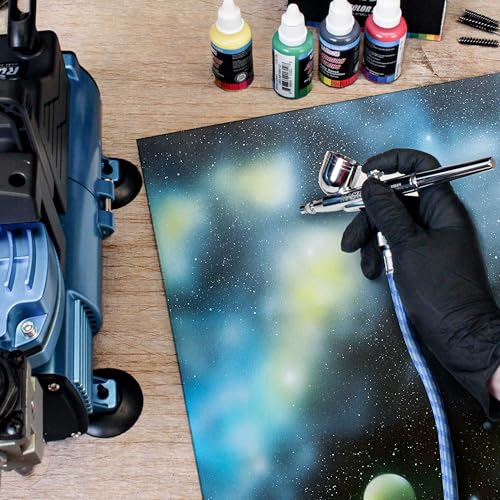 U.S. Art Supply Airbrush Paint Set, 12 Color Primary Opaque, 1-oz Bottles - color: 12-Color Primary Set