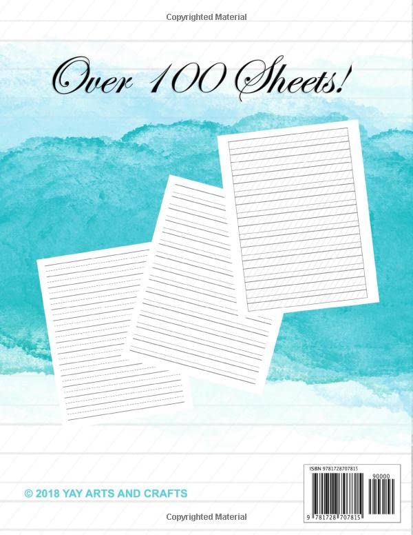 Calligraphy & Lettering: Practice Paper Book (Slanted Graph Grid, Script Handwriting Notepad, Writing Stationery)