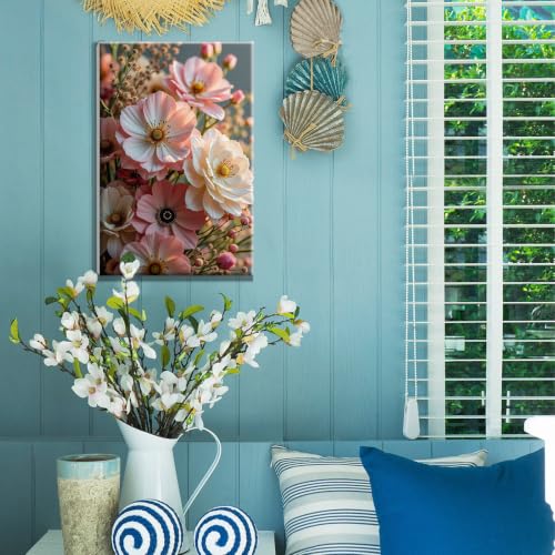 YOYA Framed Paint by Numbers Kit for Adults - Flowers Paint by Number - color: Flowers 038