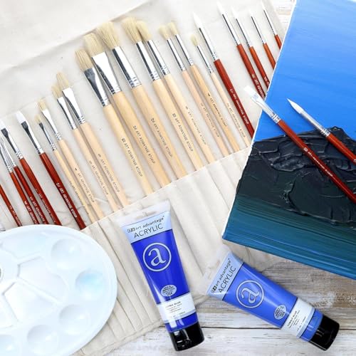 Art Advantage Brush Set t Oil/Acrylic 24pc