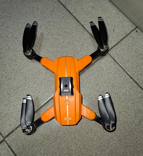 8PCS Universal 64mm Brushless Motor Drone GPS Propellers (Orange Edge)