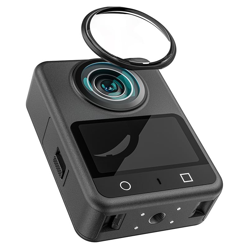 Lens Guard/Lens Protective Cover Compatible with DJI Osmo 360/Osmo 360 II, High-definition Anti-Scratch,Waterproof Dustproof (PC Material) - color: PC Material