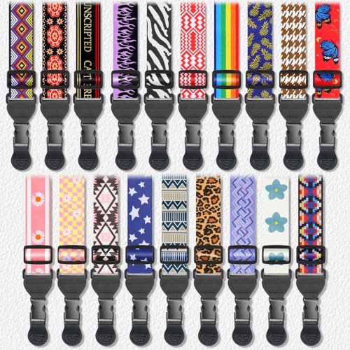 FIEIL Leopard Print Shoulder Strap, Adjustable Camera Strap with 2 Sets of Quick-Release Buckles, Comfortable Neck Strap for iPad, Tablet, Camera, Laptop, Binocular, Luggage Bag - color: Leopard Print