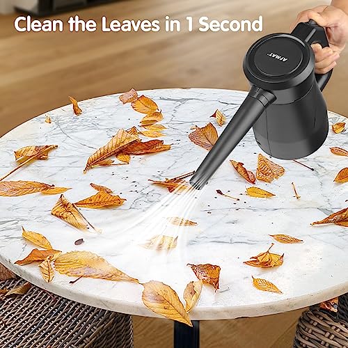 AFMAT Electric Air Duster Air Blower, Replacement for Compressed Air Cans, Multi-Use Cleaning Tools with 9.8ft Cord for Electronics, Keyboard, Fans, Hairs, Cars, BBQ, Super Powerful and Last for Years