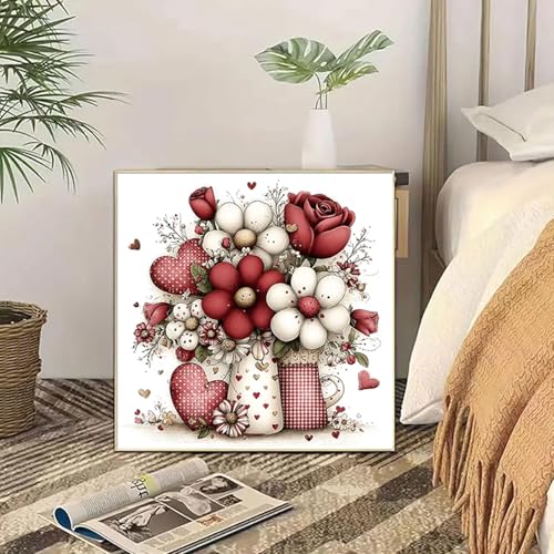 XIYOUVIGOR Diamond Painting Kits for Adults, Flowers Diamond Art Kits - color: Flower-3