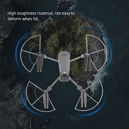 2 in 1 Propellers Guard Blade Protectors and Landing Gear Extensions Leg Fit for DJI Mavic 3/Mavic 3 Pro Drone Accessories - color: Propellers Guard With Extensions Leg