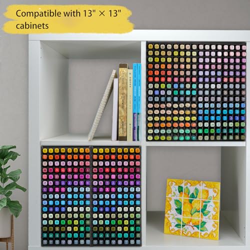 SANFURNEY Marker Pen Organizer Holder for 240 Markers Black - size: Rack for 240 Markers - Black