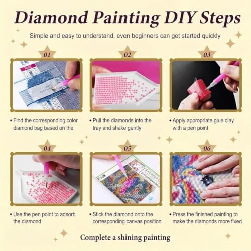 YarnWhimsy Jesus Diamond Art Kits for Adults 12x16 Inches - color: G9596-US