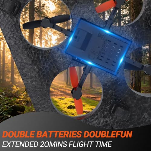 360° Flip Foam RC Fighter Plane – Easy to Fly Remote Control Airplane for Kids Adults Beginners, Fighter Jet Drone Helicopter Toy (Colorful)