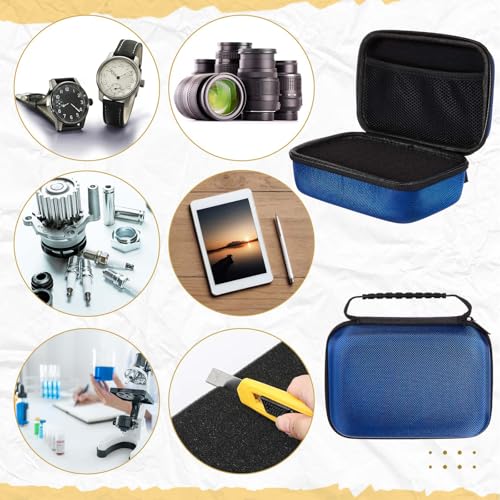 Relaxweex Hard Case with Foam, 7.1 X 4.7 X 3.1 Inch, Blue - color: Blue, size: 7.1 x 4.7 x 3.1 inch