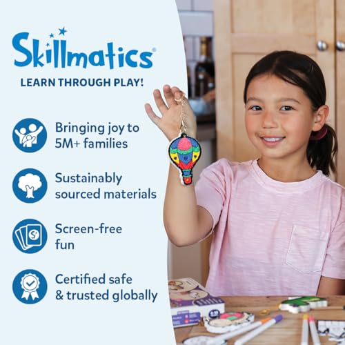 Skillmatics Space Construction Paper for Kids – STEM DIY Craft Activity - color: Outer Space, size: 120 Sheets