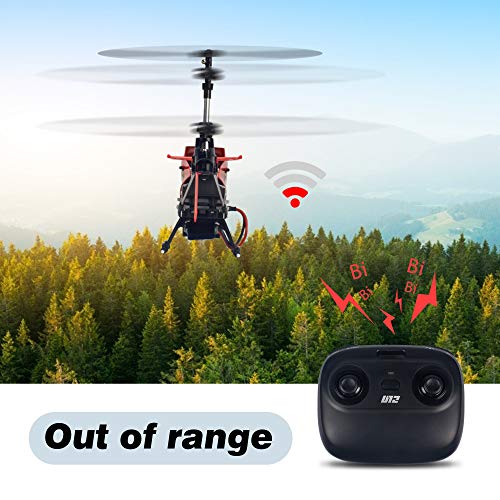 U12 Remote Control Helicopter Mini RC Helicopter with Altitude Hold Red - color: Red