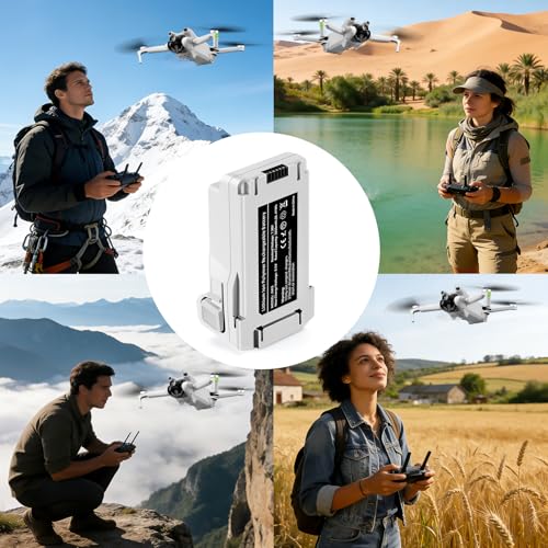 Mini 4 Pro Plus Battery Intelligent Flight Battery 1 Pack (7.38V 3850mAh) Upgraded Large Capacity Provides 47 Minutes of Flight Time Drone Replacement Battery for DJI Mini 3/3 Pro/4 Pro